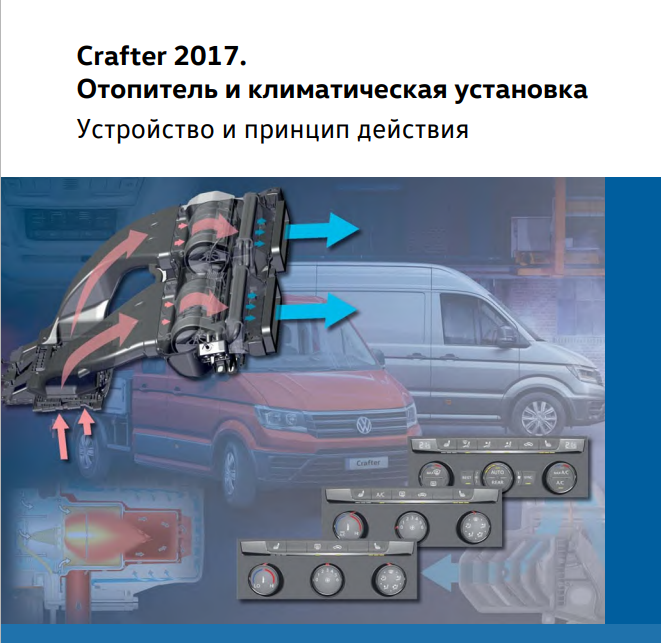 VW Crafter 2017. Отопитель и климатическая установка